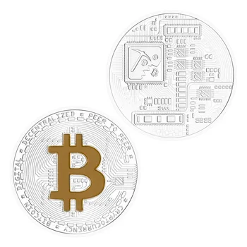 Bitcoin Mail Mince Zberateľské Non-meny, Suveníry a Darčeky Fyzickej Cryptocurrency Coina Pamätné Mince BTC