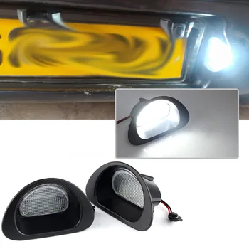 2 KS Auto LED Licenčné Číslo Doska Svetlo Lampy Signálneho Svetla na Citroen C1 2005-2013 Peugeot 107 2005-2014 Singal Svetlo