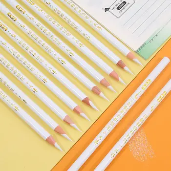 10pcs Špeciálne ceruzky, skla, kože, plastu kovu, porcelánu bodkovaná čiara označenie tesárstvo oblečenie ceruzka biela ceruzka