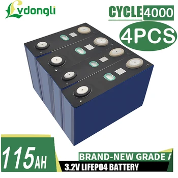 115Ah Lifepo4 Batérie 3.2 V Nabíjateľná Batéria 12V 24V Triedy Lítium Železa Phospha DIY Solárnymi