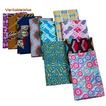 Veritablewax 10 Metrov, Rôzne Farby Ankara Textílie Jednej Farby Jednom Dvore Materiál pre Handwroking DIY Polyesterovej Tkaniny C-4 0