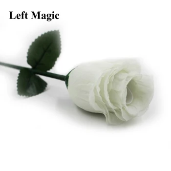 Biely Oheň Rose 2.0 Magické Triky, Jedna Ruža Zmizne, Tri Magia Magiciain Fáze Strany Ilúzie Trik Rekvizity elementary meditation