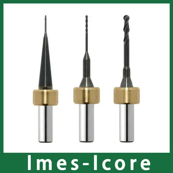 Ime-Icore 350i Nástroje na Frézovanie s DLC Kabát pre oxid zirkoničitý, Vosk Drieku 6 mm