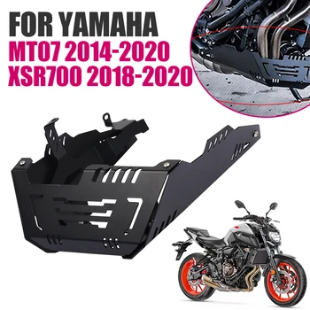 Pre Yamaha MT 07 MT07 XSR700 XSR 700 2019 2020 Motocykel Šasi, Protišmykové Platne Pod Motorom Base Stráže Brucho Pan Kryt Protector