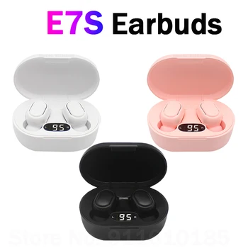 TWS E7S Bluetooth Slúchadlá Bezdrôtové Slúchadlá Slúchadlá s Mikrofónom HiFi Stereo Šport Potlačením Hluku Mini Slúchadiel do uší Pre Smartfóny