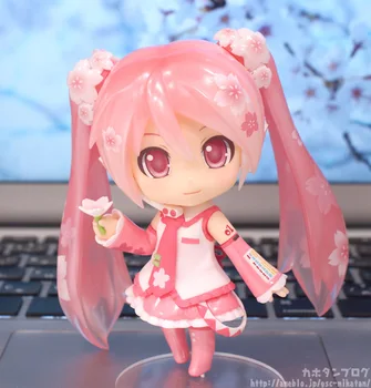 Hatsune Miku Kawaii ružová Anime Akcie Obrázok PVC hračky Kolekcia údaje pre priateľov Vianočné darčeky