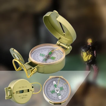 Mini Prenosné Kompas Vonkajšie Navigačný Nástroj, Outdoor Camping, Turistika Vreckový Kompas Dobrodružstvo Vybavenie Na Prežitie 0