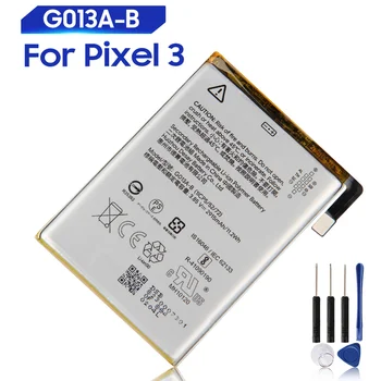 Originálne Náhradné Batérie Pre Google Pixel 3 Pixel3 Pixel 3XL G013A-B G013C-B Originálne Batérie 3430mAh