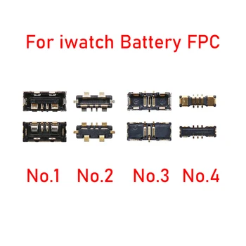 2 ks Batérie FPC Konektor Kontakt Pre Apple Hodinky iWatch Série 1 2 3 4 6 5 SE 6 7 S2 S3 S4 S5 S6 S7 38mm 42mm 40 mm 44 mm 45 MM