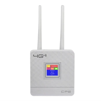 CPE903 LTE Home 3G, 4G 2 Externé Antény Wifi Modem CPE Bezdrôtový Router S RJ45 Port A Slot Karty SIM NÁS Plug