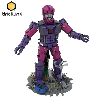Bricklink Hviezdičkový Super hrdinovia Filmu Figues XMen Sentinel IScream Klon Robot Bojovník Stormbreaker Stavebné Bloky Dieťa, Hračky, Darčeky