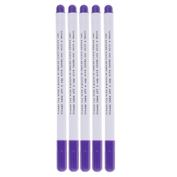 5 Kusov Vody Vymazateľné Pen vo Vode Rozpustné Pero Miznúce Marker Pero na Mieru Textílie Označenie