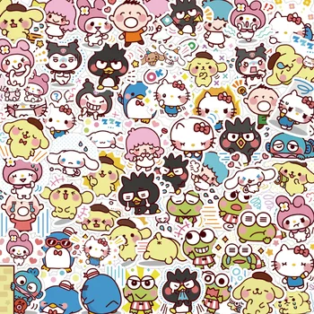 80 Nálepky Cartoon Sanrio Moje Melódie Cinnamoroll Kuromi Detí Odmeny Papiernictvo Box Notebook Nepremokavé Príručka, Nálepka