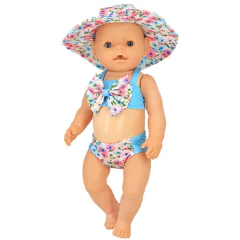 Bábiky oblečenie sa hodí 18-palcové 45 cm Americké' 43 cm bábiku a Baby doll doplnky, módne Bikiny, plavky, Oblečenie pre bábiky 0