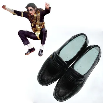 Deluxe Michael Jackson Billie Jean Cosplay Topánky Michael Jackson Výkon Moderného Tanca Cosplay Obuv Na Zákazku