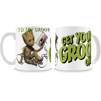 Ja som Groot Dostať Svoje Groot na Hrnček Dieťa Groot Hrnček 11oz Keramické Office Kávový Hrnček Darček Pohár Mlieka