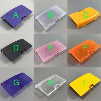 1X 10 farba k dispozícii vybrať Pre Nintendo, GameBoy Advance GBA Kryt Batérie Veko Dvere, Nové Jasné, Fialová Jasná Oranžová, Čierna, biela