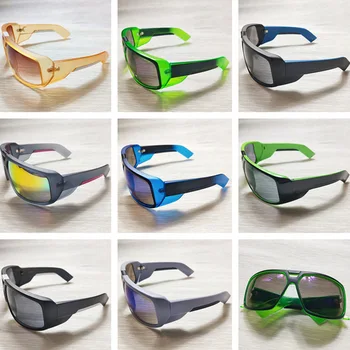 Nové Módne Slnečné Okuliare Šport Veľký Lesk, Outdoor Okuliare Skateboard Cestovné Reflexné Pláži Muž Slnečné Okuliare Okuliare Zrkadlo 0
