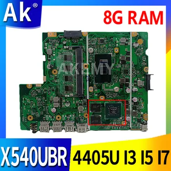8G RAM, I3 I5 I7 6. 7. 8. Gen 4405U CPU VGPU Pre ASUS X540UV X540UB X540UBR X540U Notebook Doske X540UB pôvodnej Doske