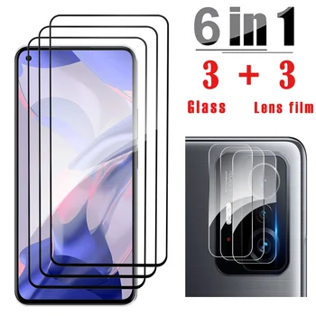 Tvrdené Sklo pre Xiao Redmi Poznámka 11 Pro/ Poznámka 11T/ 11 Lite Screen Protector Objektív Fotoaparátu na Film pre Redmi Poznámka 11 Pro Series