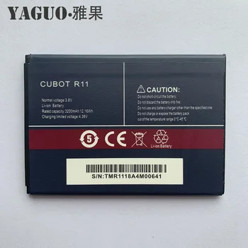 100% Vysoko Kvalitné Originálne Batérie 3200mAh Pre CUBOT R11 R 11 Batterie kontakty batérie