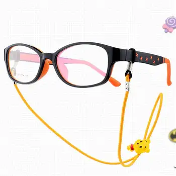 10pcs Deti Cartoon Nylonová Šnúra Krátkozrakosť Elastické Okuliare Reťazca & Laná Slnečné okuliare, Popruh Lupa 