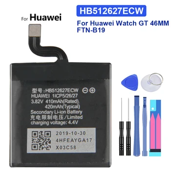 HB532729ECW HB512627ECW HB302527ECW HB472023ECW Batériu Pre Huawei Sledovať 2 Pro 2Pro 4G samsung GT, GT2 42mm 46 mm + Bezplatné Nástroje