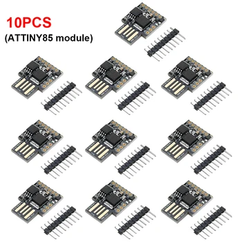 10PCS TINY85 Digispark Kickstarter Micro ATTINY85 Vývoj Doska Pre Arduino IIC I2C USB Odolné Modul Príslušenstvo Veľkoobchod