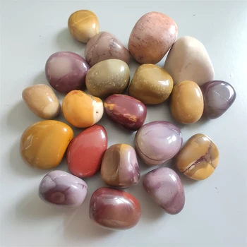 Prírodný Kameň Mookaite Vaječný Žĺtok Pre Šperky, Takže Náramok DIY Vzor Liečivé Prírodné Kamene a Minerály