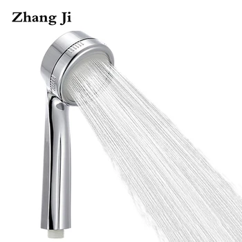 ZhangJi Kúpeľňa SPA Sprcha Hlavu 300% Super Tlak S Chrome Zrážok Postrekovač pre Úsporu Vody, Zmäkčovadlo Filtre Showerhead 0