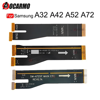 Nová Základná Doska Základná Doska Konektor Flex Kábel Pre Samsung Galaxy A42 A52 A72 A32 Opravy Náhradný Diel