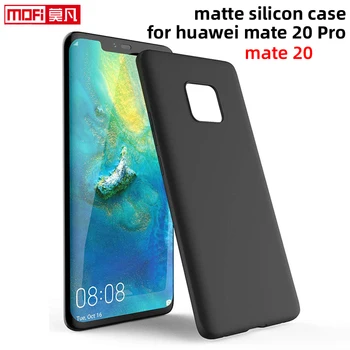 matný prípade huawei mate 20pro Ultratenké puzdro silikón mofi pôvodného black späť fundas ochranné Huawei Mate 20 Pro Prípade