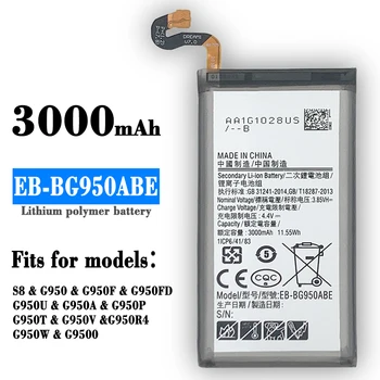 EB-BG950ABE EB-BG950ABA 3000mAh Originálne Batéria Pre Samsung Galaxy S8 SM-G9508 G950T G950U G950V G950F G950S G950A G9500 G950 0