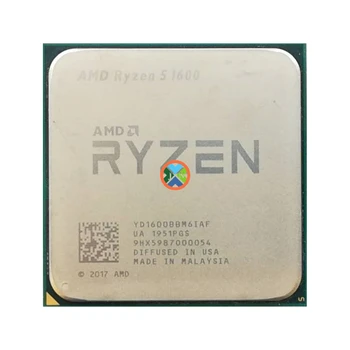 AMD Ryzen 5 1600 R5 1600 3.2 GHz Six-Core Dvanásť Niť 65W CPU Procesor YD1600BBM6IAE Zásuvky AM4