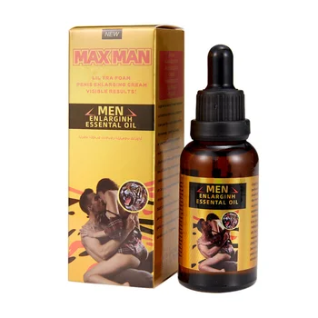 MAXMAN mužov energie Penis Masáž Esenciálny Olej súkromné výživný opravy kvapaliny dospelých sex produkty rovné