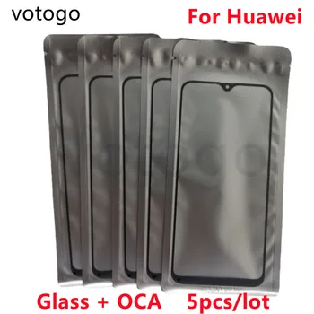 5 ks Vonkajšia Obrazovka Sklo Objektívu + OCA Pre Huawei Nova 3 4 5 5T 5i 6 7 7i 8 9 SE Pro 5G Predné Dotykový LCD Digitalizátorom. Panel Náhradné