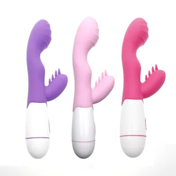 Sexuálne Hračky pre ženy Vibrátor G-Spot Vibrátor Duálne Vibrácie Ženskej Vagíny, Klitorisu Silikónové Nepremokavé dospelých, sexuálne hračky, 30 Rýchlosť