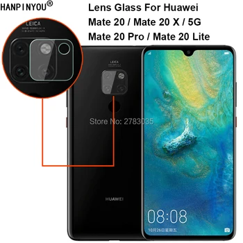 Pre Huawei Mate20 / Mate 20 Pro / 20 X 5G Lite Jasné, Ultra Slim Späť Fotoaparát, Objektív Chránič Zadný Kryt Objektívu Tvrdeného Skla Film