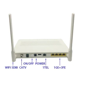 5 ks NOVÉ HG8247H5 G/E/XPON Ont onú exkluzivitu FTTH SC APC Modem Router 1GE+3FE+WiFi+TOPY+USB+CATV s angličtinou Softvér 1