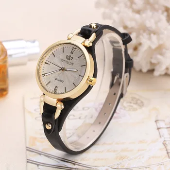 2021 Jednoduchosť Dizajnu dámske hodinky Značky Hodinky, Kožený Remienok Luxusné Žena, sledovať Módne Dámy Náramok na Zápästí Quartz Hodiny 1