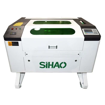 SIHAO Pre-predaj 90-100WT2 Ruida s Chladenie 700*500mm Laserové Rytie Stroj So zabudovaným Červeným Svetlom Polohy A Automatickým Zaostrovaním 1