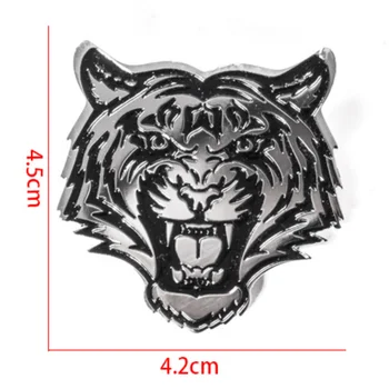 New Metal Zvierat Tiger Brošňa pre Mužov a Ženy, Smalt Pin Strany Úradu Preklopke Kolíky Corsage Vintage Šperky 1
