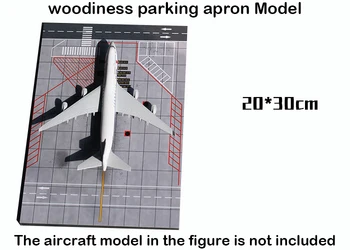 1:400 woodiness parkovanie zástera Model 20*30 cm Vhodné pre rôzne modely lietadiel 1