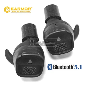 EARMOR M20T Nové Bluetooth zátkové chrániče sluchu Lov Headset Streľba Elektronické zátkové chrániče sluchu Proti Hluku Ucha, Plug Šumu NRR26db 1