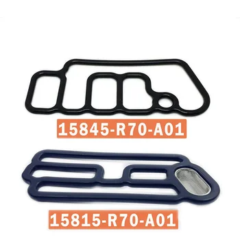 2 kusy VTEC Vhodné pre Honda Accord Hlavy Valca Elektromagnetický Ventil Pad 15815-R70-A01 Filter, Tesnenie Podložka 15845-R70-A01 - Balené 1