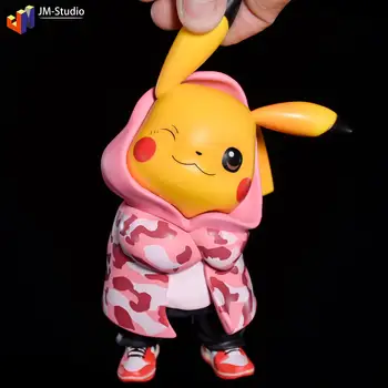 Pokemon Kawaii Kamufláž Pikachu Akcie Obrázok Anime Cosplay Vrecku Monštrá Model Prekvapenie, Hračky Pre Deti, Chlapec A Dievča 1