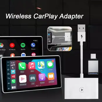 Bezdrôtové CarPlay Adaptér Pre IPhone Apple Wireless Carplay Modul Plug and Play A 5 ghz WiFi on-Line Aktualizácia Auto Adaptér do Auta 1