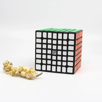 Yong jún Yufu V2M 7x7x7 Magnetické Magic Cube Profesionálne rýchlosť kocka Stickerless 7x7 Cubo Magico Hra cube Vzdelávacích Hračiek, Darčekov 1