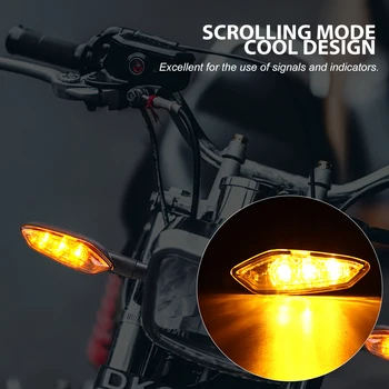 MT07 MT09 Zase Signálne Svetlá LED Pre YAMAHA MT MT 07 09 2014 - 2017 2018 2019 MT 10 Tracer Motocykel Indikátor Blinker 1