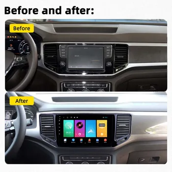 Auto Multimediálny Prehrávač pre VW Volkswagen Teramont 2017-2021 2 Din Android Rádiovej Navigácie GPS Stereo Hlava Jednotky Autoradio Carplay 1